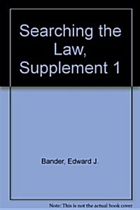 Searching the Law, Supplement 1 (Paperback)