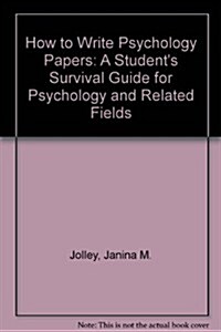 How to Write Psychology Papers (Paperback)