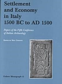 Settlement and Economy in Italy (Hardcover)