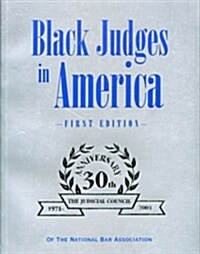 Black Judges in America (Paperback)