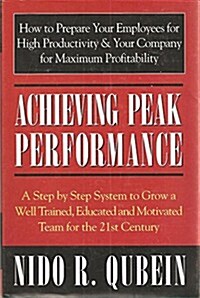 Achieving Peak Performance (Hardcover)