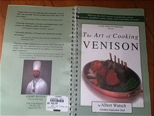 The Art of Cooking Venison (Paperback, Spiral)