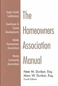 The Homeowners Association Manual (Paperback)