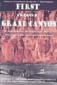 First Through Grand Canyon (Paperback)