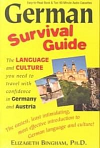 German Survival Guide (Paperback, Cassette)