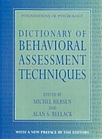 Dictionary of Behavioral Assessment Techniques (Paperback, Reprint)