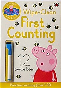 [중고] Peppa Pig: Practise with Peppa: Wipe-Clean First Counting (Paperback)