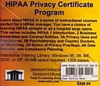 Hipaa Privacy Certificate Program (CD-ROM)