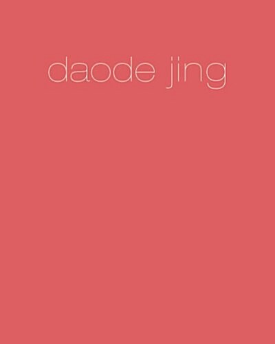 Daode Jing (Paperback)