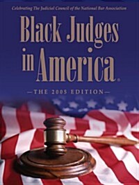 Black Judges in America (Paperback, 1st)