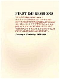 First Impressions (Paperback)