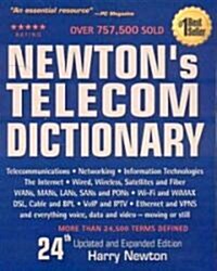 Newtons Telecom Dictionary (Paperback, 24th)