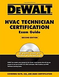 DeWALT HVAC Technician Certification Exam Guide [With CDROM] (Paperback, 2)