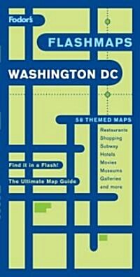 Fodors Flashmaps Washington DC (Paperback, 7)