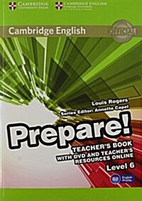 Cambridge English Prepare! Level 6 Teachers Book with DVD and Teachers Resources Online (Package)