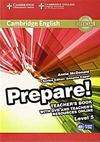 Cambridge English Prepare! Level 5 Teachers Book with DVD and Teachers Resources Online (Package)