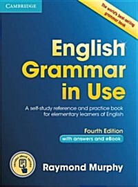 English Grammar in Use Book with Answers and Interactive eBook : Self-Study Reference and Practice Book for Intermediate Learners of English (Package, 4 Revised edition, 영국판)