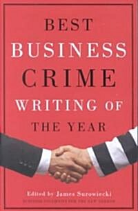 [중고] Best Business Crime Writing of the Year (Paperback)