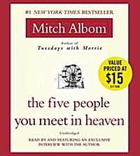 [중고] The Five People You Meet in Heaven (Audio CD)
