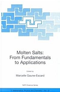 Molten Salts: From Fundamentals to Applications (Hardcover, 2002)