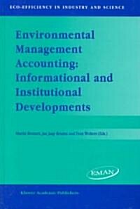 Environmental Management Accounting: Informational and Institutional Developments (Hardcover, 2002)