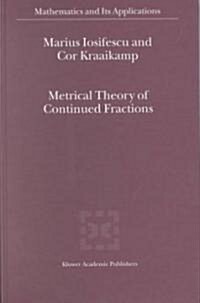 Metrical Theory of Continued Fractions (Hardcover)