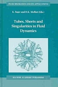 Tubes, Sheets and Singularities in Fluid Dynamics: Proceedings of the NATO Arw Held in Zakopane, Poland, 2-7 September 2001, Sponsored as an Iutam Sym (Hardcover, 2002)