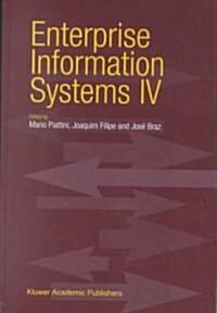Enterprise Information Systems IV (Hardcover)