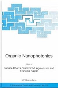 Organic Nanophotonics (Hardcover)
