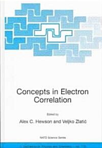 Concepts in Electron Correlation (Hardcover)