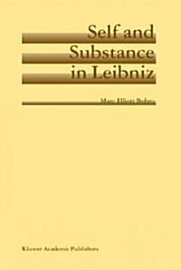 Self and Substance in Leibniz (Hardcover)