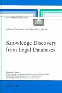 Knowledge Discovery From Legal Databases (Hardcover)