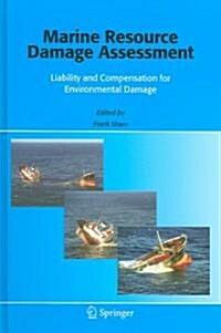 Marine Resource Damage Assessment (Hardcover)