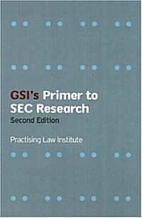 Gsis Primer To Sec Research (Paperback, 2nd)