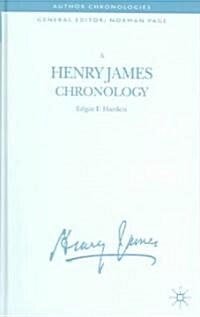 A Henry James Chronology (Hardcover)