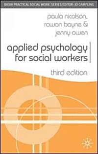 Applied Psychology for Social Workers: (Paperback, 3)