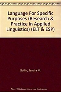 Language for Specific Purposes (Hardcover)