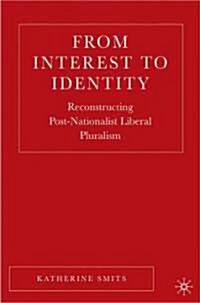 Reconstructing Post-Nationalist Liberal Pluralism: From Interest to Identity (Hardcover)