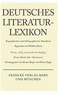 Deutsches Literatur-Lexikon, Band 1, Aal - Bremeneck (Hardcover, 3)