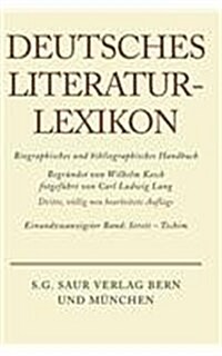 Deutsches Literatur-Lexikon, Band 21, Streit - Techim (Hardcover, 3)