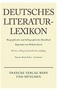 Deutsches Literatur-Lexikon, Band 9, Kober - Lucidarius (Hardcover, 3)