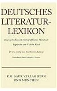 Deutsches Literatur-Lexikon, Band 17, Schwalb - Siewert (Hardcover, 3)