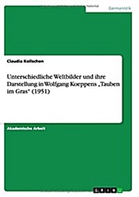 Unterschiedliche Weltbilder und ihre Darstellung in Wolfgang Koeppens Tauben im Gras (1951) (Paperback)