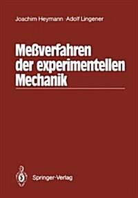 Messverfahren Der Experimentellen Mechanik (Hardcover)