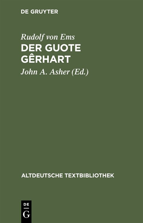 Der Guote G?hart (Hardcover, 3, 3., Durchgesehe)