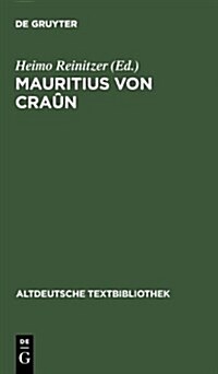 Mauritius Von Cra? (Hardcover, 1. Auflage)