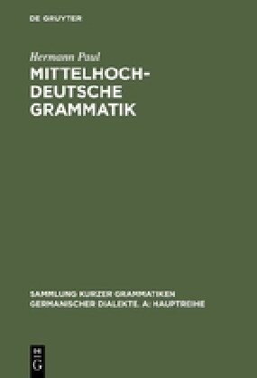 Mittelhochdeutsche Grammatik (Hardcover, 25, 25. Auflage)
