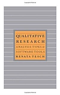 Qualitative Research: Analysis Types & Tools (Hardcover)