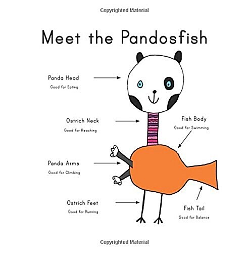 Meet the Pandosfish: Find Out What Happens When You Combine a Panda, Ostrich, and a Fish! (Paperback)