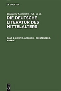Comitis, Gerhard - Gerstenberg, Wigand (Hardcover, 2)